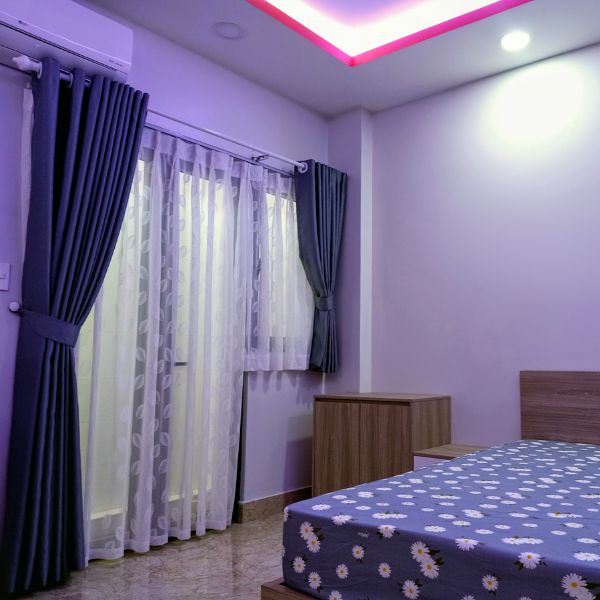 Thi công lắp đặt rèm cửa nhà chị Hồng Quận 7