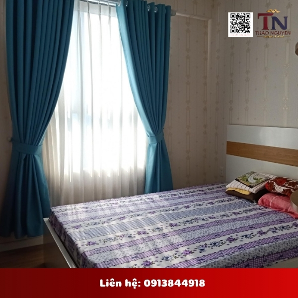 Thi công lắp đặt rèm cửa tại căn hộ HAGL Quận 7