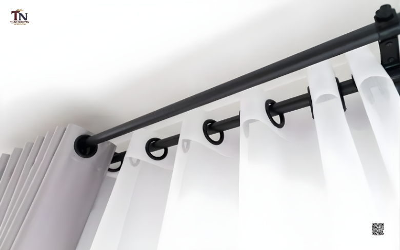 Cách Lắp Rèm Cửa Đẹp Mà Không Cần Dùng Thanh Treo