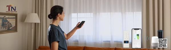 Nhà Thông Minh Không Thể Thiếu Rèm Cửa Tự Động: Tiện Nghi Trong Tầm Tay