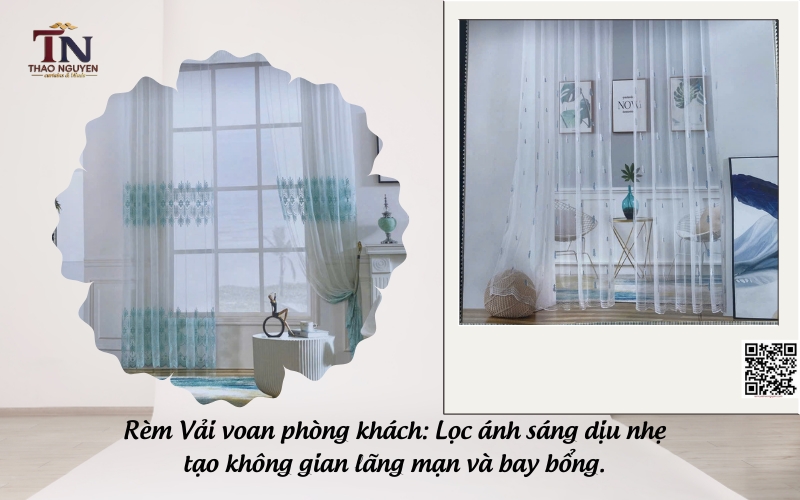 Những Điều Bạn Chưa Biết Về Rèm Cửa Phòng Khách Kéo Ngang