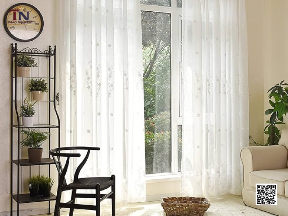 Rèm Cửa Phòng Khách Cao Cấp – Lựa Chọn Hoàn Hảo Cho Nhà Phố & Chung Cư