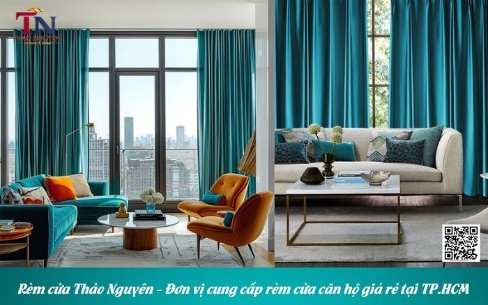 Rèm Cửa Thảo Nguyên, Đơn Vị Cung Cấp Rèm Cửa Phòng Khách Giá Gốc Tại Xưởng