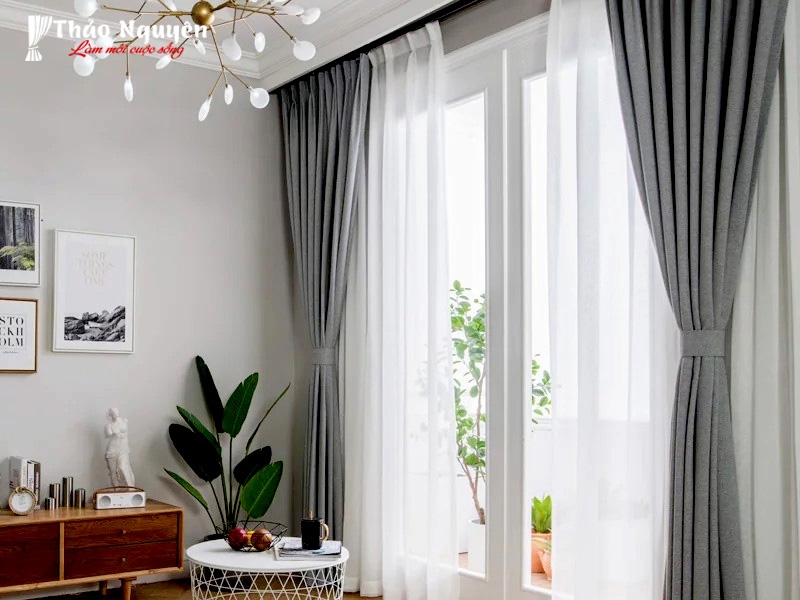 Top 100+ Mẫu Rèm Cửa 2 Lớp - Rèm Cửa Phòng Khách Sang Trọng