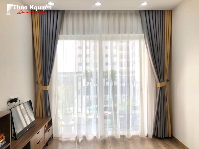 Top 100+ Mẫu Rèm Cửa 2 Lớp - Rèm Cửa Phòng Khách Sang Trọng