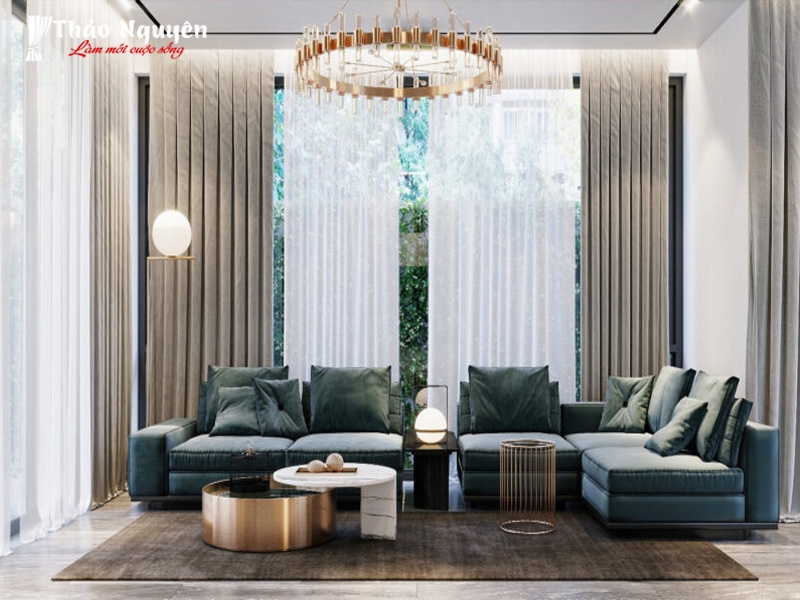 Top 100+ Mẫu Rèm Cửa 2 Lớp - Rèm Cửa Phòng Khách Sang Trọng