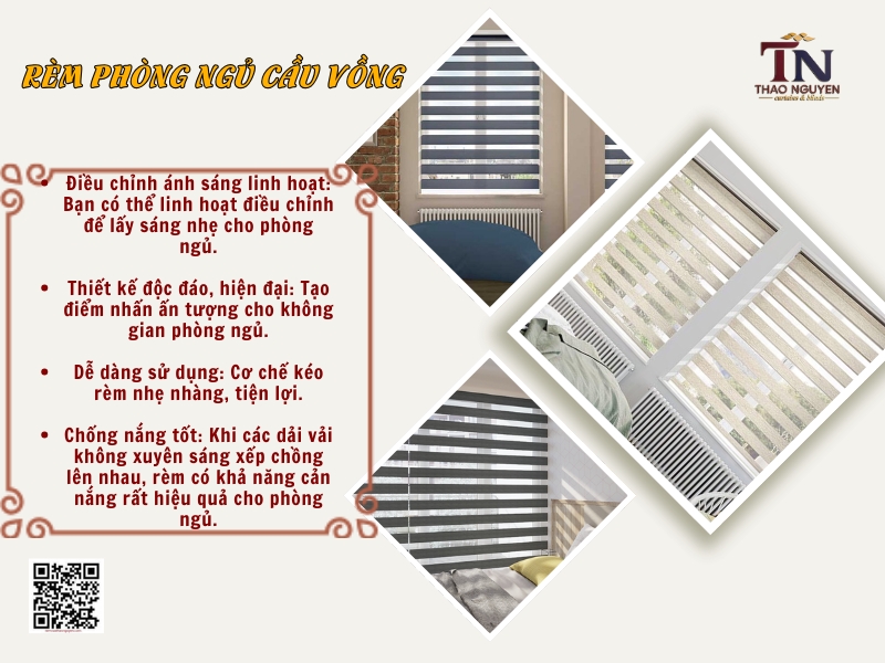 Top 5 Mẫu Rèm Cửa Phòng Ngủ Chống Nắng, Đẹp, Giá Phải Chăng
