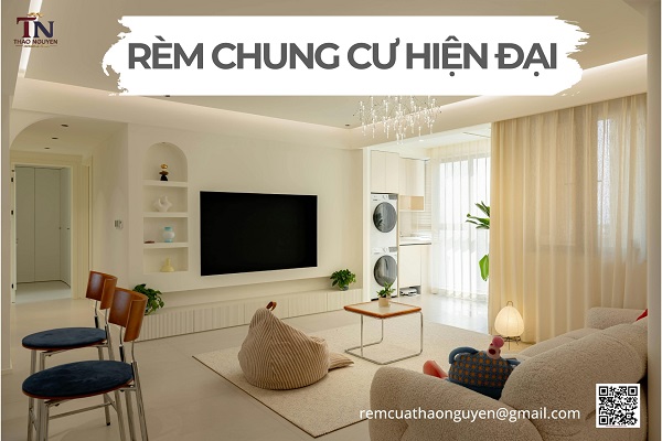Các Loại Rèm Chung Cư Hiện Đại Phù Hợp Nhất Với Căn Hộ Nhỏ