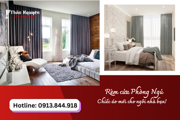Các loại rèm cửa phòng ngủ đẹp, ‘chiếc áo’ mới cho ngôi nhà bạn