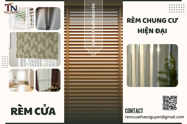 Chọn Rèm Chung Cư Hiện Đại Hay Rèm Căn Hộ: Nên Dùng Loại Nào Để Tối Ưu Nhất