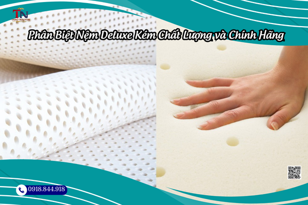 Cùng Nội Thất Thảo Nguyên Phân Biệt Nệm Deluxe Kém Chất Lượng Và Chính Hãng