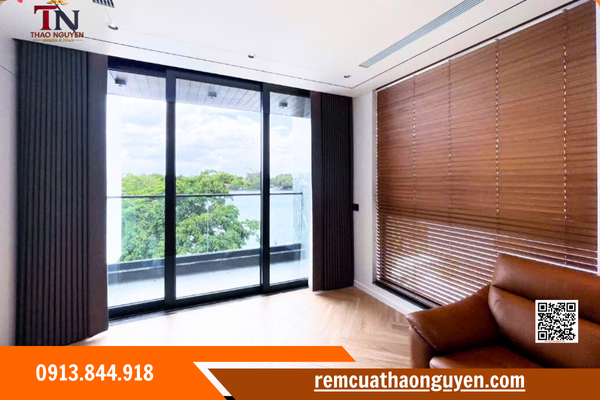 Nổi Bật Không Gian Làm Việc Với Rèm Cửa Đẹp Thảo Nguyên