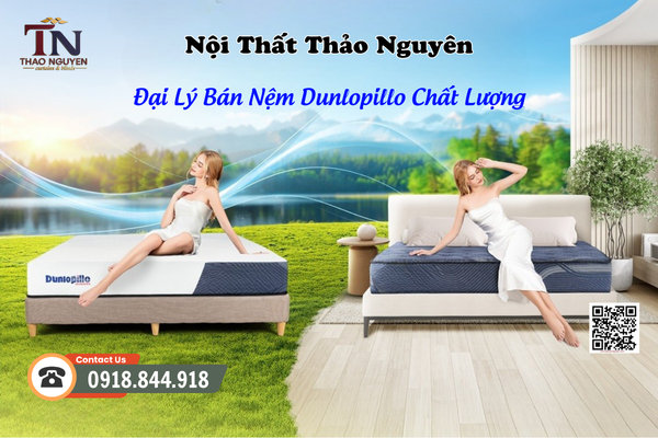 Nội Thất Thảo Nguyên, Đại Lý Bán Nệm Dunlopillo Quận 7 Chất Lượng