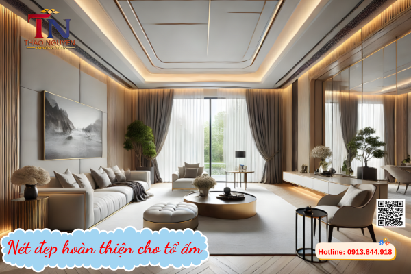 Rèm cửa chung cư, nét đẹp hoàn thiện cho tổ ấm gia đình
