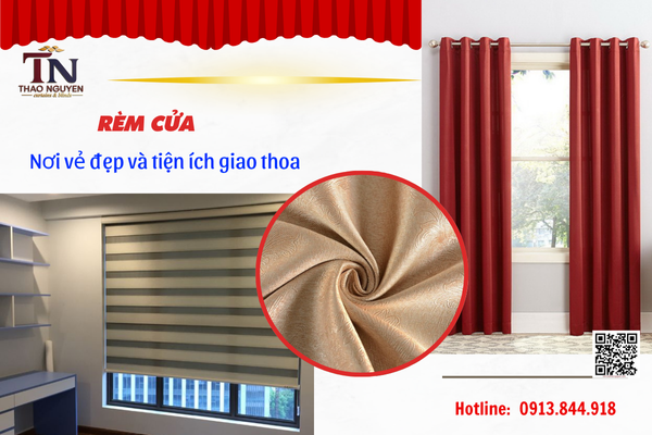 Rèm cửa Quận 7 - Nơi vẻ đẹp nội thất giao thoa tiện ích hiện đại