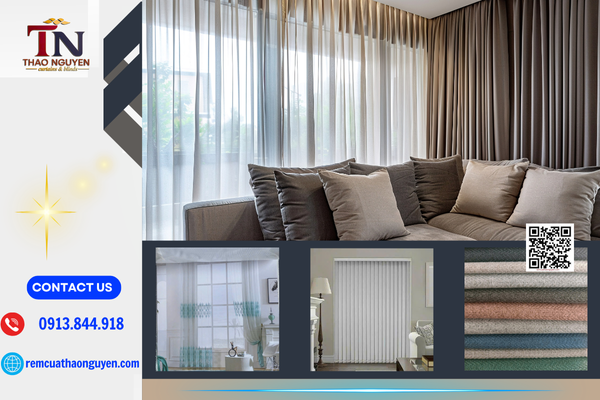 Rèm cửa quận 7 - Rèm cửa Thảo Nguyên, giao hàng và lắp đặt nhanh chóng