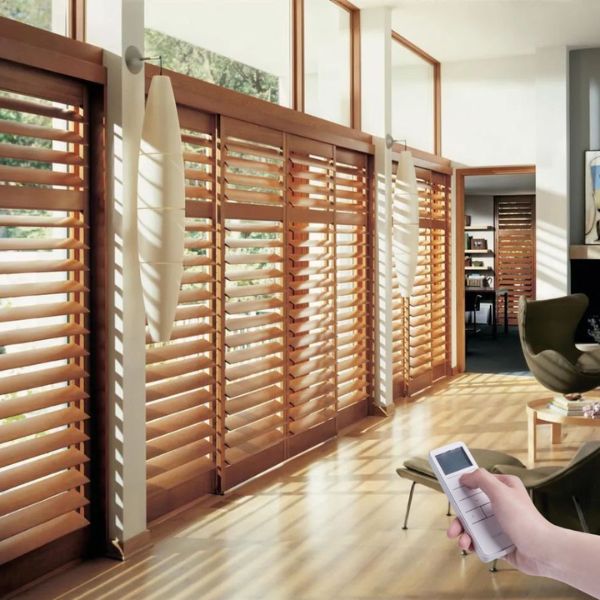 Rèm sáo gỗ tự động - Thảo Nguyên