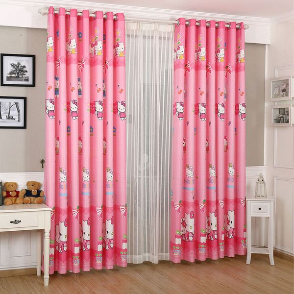 Rèm vải Hello Kitty cho trẻ em - Thảo Nguyên