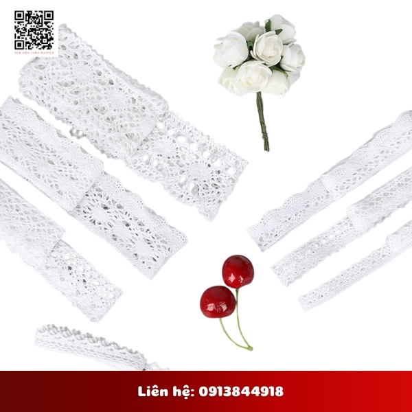 Ren viền trang trí màu 